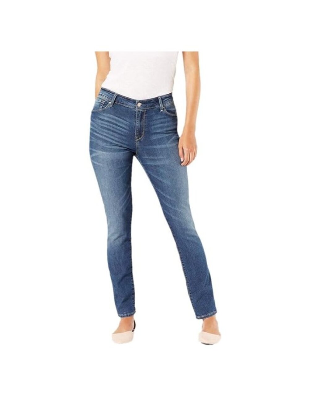 Gap 1969 Jeans Womens Size 28 Petite Always Skinny Low Rise Blue Medium Wash